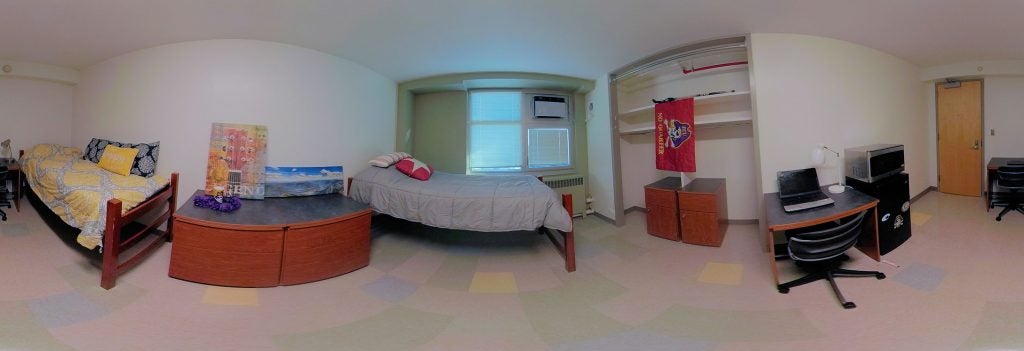 360 degree image of a room in Clement Hall